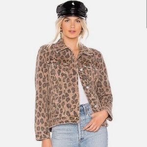 BLANKNYC Printed Denim Jacket in Catwalk - XS